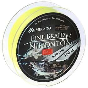 Mikado Nihonto Fine Braided Line 150 M Gul 0.120 mm