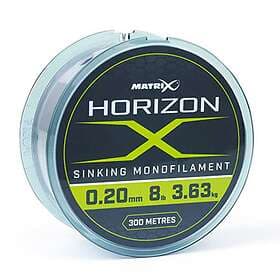 Matrix Fishing Horizon X Sinking Mono 300 M Line Grå 0.160 mm