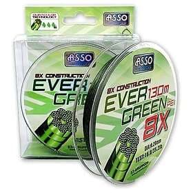 ASSO Evergreen 300 M Carpfishing Line Grönt 0.200 mm