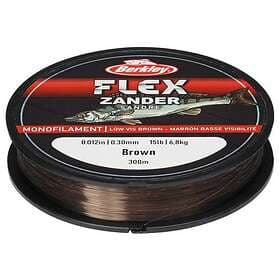 Berkley Flex Zander 300 M Monofilament Brun 0.280 mm