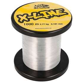 Sea Monsters X-line 1000 M Monofilament Silver 0.370 mm
