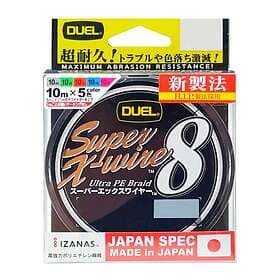 Duel Super X-wire 8 Braided Line 200 M Flerfärgad 0.210 mm