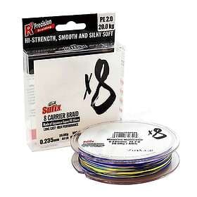 Sufix X8 Braided Line 1000 M Flerfärgad 0.330 mm