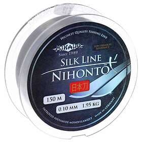 Mikado Nihonto Silk Monofilament 150 M Grå 0.220 mm