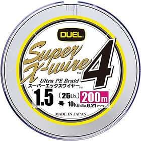 Duel Super X-wire 4 Braided Line 200 M Vit 0.130 mm