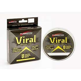 Tubertini Braided Viral 150 M Gul 0.140 mm