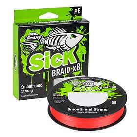 Berkley Sick 150 M Braided Line Röd 0.600 mm