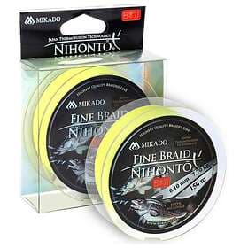 Mikado Nihonto Fine Braided Line 150 M Gul 0.180 mm