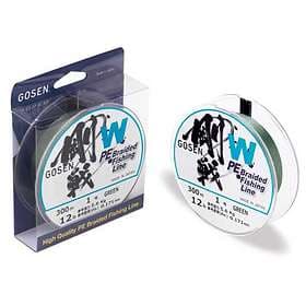 Gosen W Pe Braided Line 300 M Grönt 0.171 mm