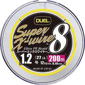 Duel Super X-wire 8 Braided Line 200 M Flerfärgad 0.170 mm