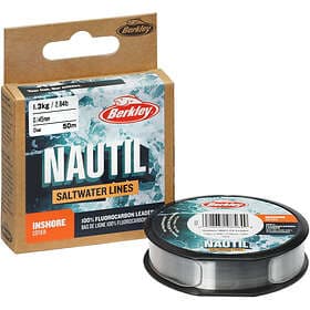 Berkley Nautil Inshore 50 M Fluorocarbon Durchsichtig 0.300 mm