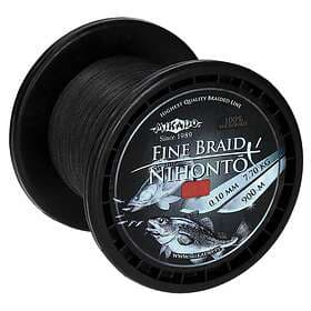 Mikado Nihonto Fine Braided Line 900 M Svart 0.060 mm