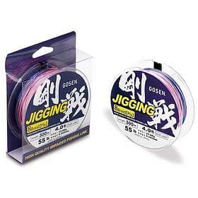 Gosen Jigging 8x Braided Line 300 M Rosa 0.171 mm