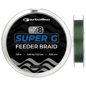 Garbolino Super G Feeder 150 M Line Grönt 0.120 mm