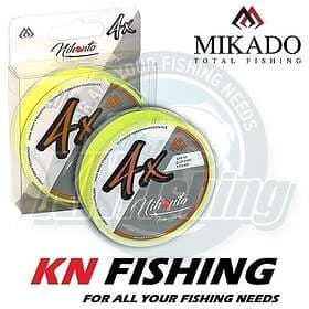 Mikado Nihonto Fine Braided Line 150 M Gul 0.080 mm