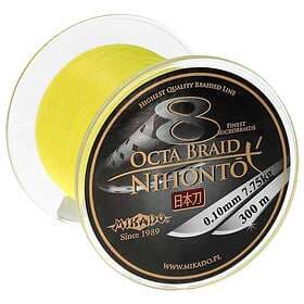 Mikado Nihonto Octa Braided Line 300 M Gul 0.160 mm