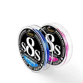 Seaspin S8s X8 Braided Line 300 M Blå 0.300 mm
