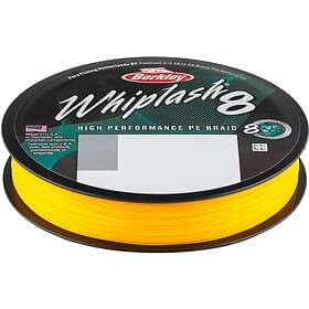 Berkley Whiplash 8 150 M Braided Line Gul 0.250 mm
