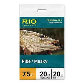 RIO Pike/Musky Leader 7.5ft 30lb