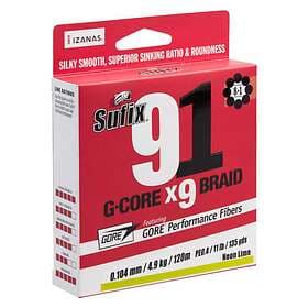 Sufix 91 Braid Neon Chartreuse 150m 0.235mm 14.5kg
