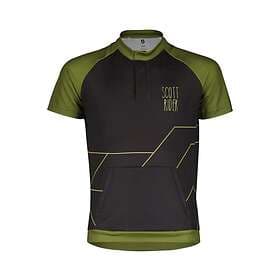 Scott Cycling Jersey Barn RC Team SS black/fir green L (152)