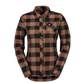 Scott Cycling Jersey Dam Trail Flow Check LS rose beige/black S
