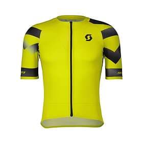 Scott Cycling Jersey RC Premium Climber SS sulphur yelloMed black S