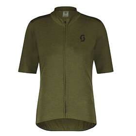 Scott Cycling Jersey Gravel Merino SS fir green/black XL