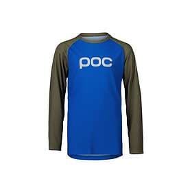 POC Cycling Jersey Barn Essential MTB Ls Jersey Natrium Blue/Epidote Green NATRI
