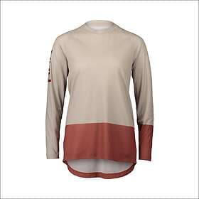 POC Cycling Jersey W'S MTB Pure Lsjersey Light Sandstone Beige/Himalayan Sal XS