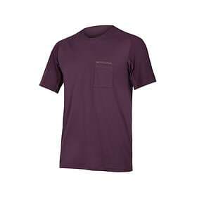 Endura Cycling Jersey GV500 Foyle T Aubergine XS