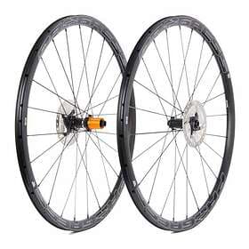 Progress Sonic Cl Disc Tubeless Road Wheel Set Svart 12 x 100 / 12 x 142 mm / Ca