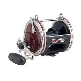 Penn Senator Star Drag Wide Spool Trolling Reel Svart 370
