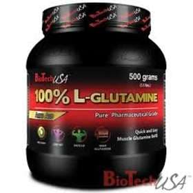 BioTech USA 100% L-Glutamine 0.5kg