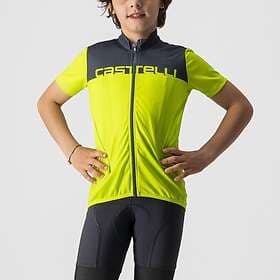 Castelli Neo Prologo Short Sleeve Jersey Grönt 10 Years Pojke