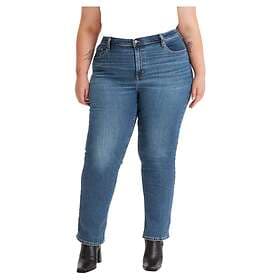 Levi's Plus 714 High Rise Straight Jeans (Women's)