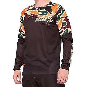 100% MTB jersey långärmad R-Core Merlot/Camo