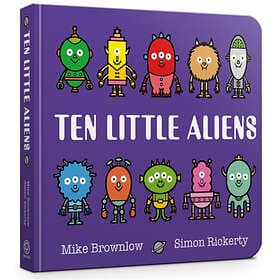 Ten Little Aliens Board Book