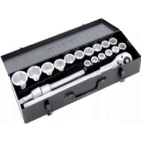 Yato hylsnycklar 21 stycken 3/4 1335
