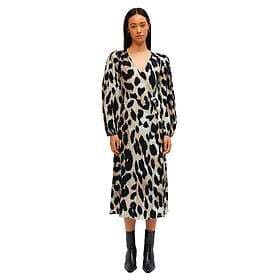 Object Leonora Long Sleeve Midi Dress