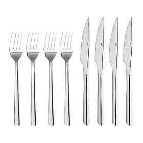 Aida Raw Stainless Steel Cutlery Set 8 pcs