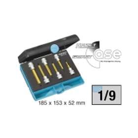 Hazet 8801/6 Unbrako hylsorsats 6 stycken 3/8 (10 mm)