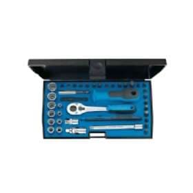 Gedore D 20 TMU-10 Topnyckelsats Metrisk 1/4 (6.3 mm) 40 delar 1815660
