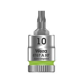 Wera 8767 A 05003362001 Sexkantsuttag (TX) Toppnyckeluttag T 10 1/4 (6.3 mm)