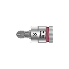 Wera 8751 A 05003352001 Phillipsnyckeluttag PH 3 1/4 (6.3 mm)