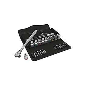 Wera 8100 SC 11, 28 styck, Svart, Stainless Steel stål, Stainless Steel stål