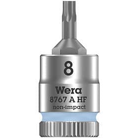 Wera 8767 A 05003360001 Sexkantsuttag (TX) Toppnyckeluttag T 8 1/4 (6.3 mm)