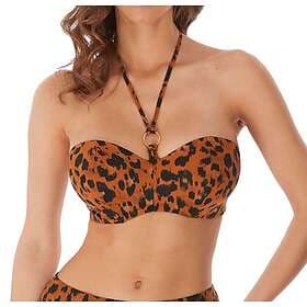 Freya Roar Instinct Leopard Uw Padded Bandeau Bikini Top (Women's)