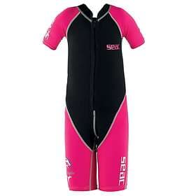 Dolphin Seacsub 1.5 Mm Shorty Svart,Rosa 9 Years