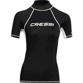 Cressi Rash Guard Short Sleeve T-shirt Woman Svart 1